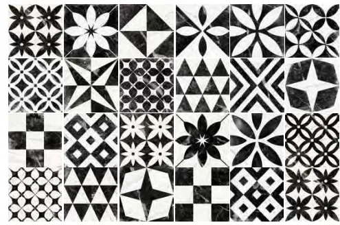 Bernini Mix Nero 20×20, poza 1 din 2