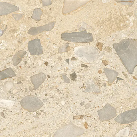 I Ciottoli Sassi Beige 90×90
